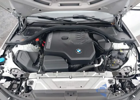 2022 BMW 330I xDrive from USA, damaged, VIN 3MW5R7J05N8C43574